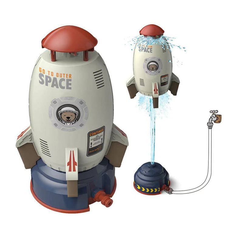 Rocket Launcher Toys Outdoor Rocket Water Pressure Lift Sprinkler Toy  Interaction In Garden Lawn Water Spray Toys For Kids Summer Gadgets